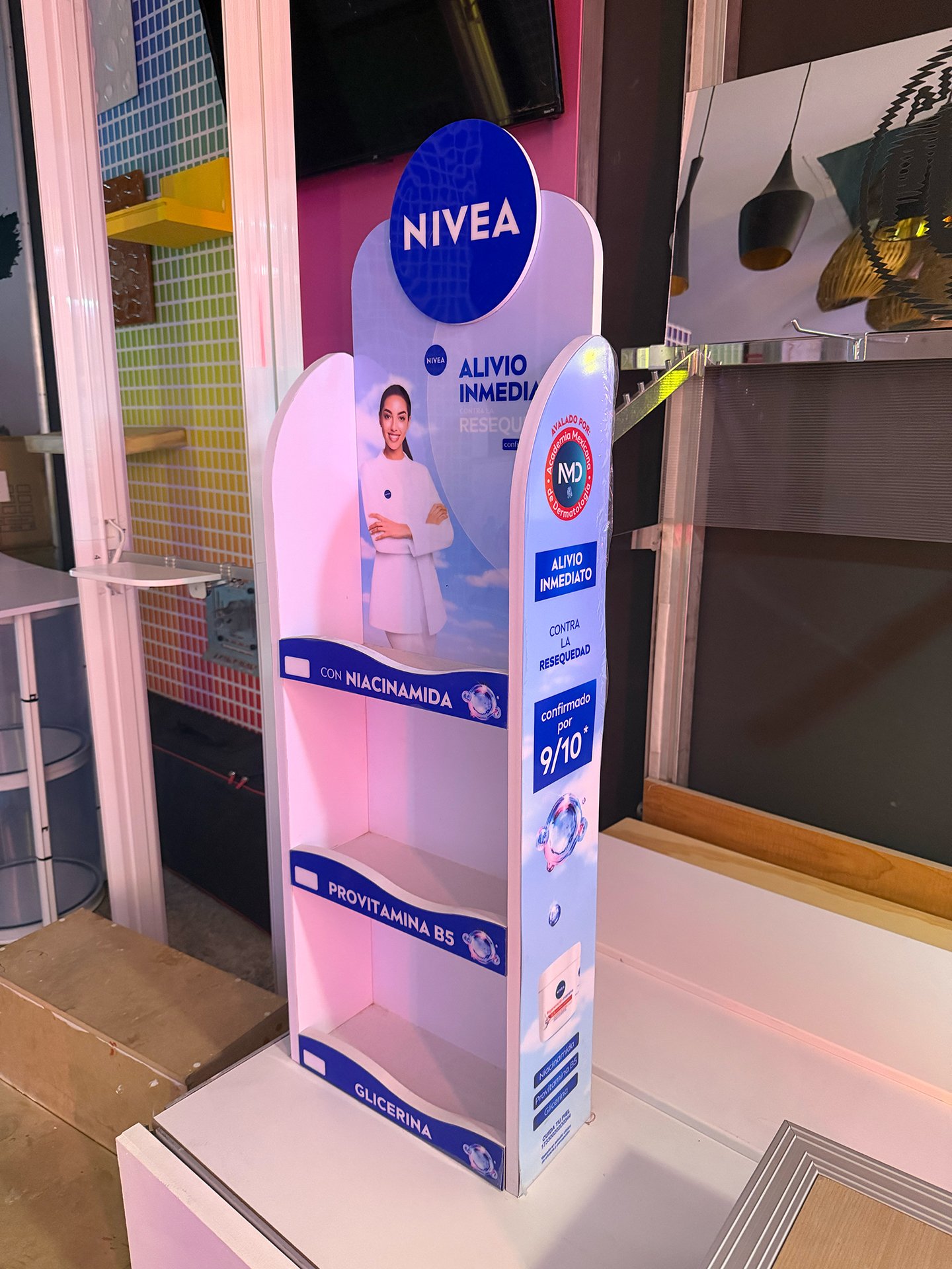 sheep display cliente nivea